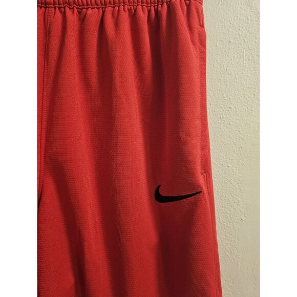 Nike Men's Dri-FIT Icon Basketball Shorts Pockets Red & White Size Med BRAND NEW - Picture 5 of 9